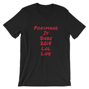 2018 Pokimane Short-Sleeve Unisex T-Shirt