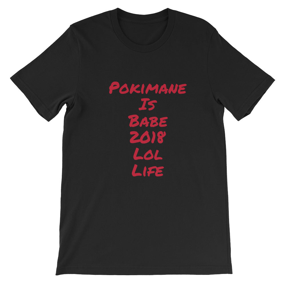 2018 Pokimane Short-Sleeve Unisex T-Shirt