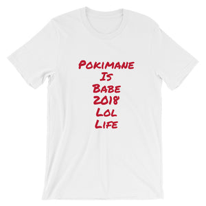 2018 Pokimane Short-Sleeve Unisex T-Shirt