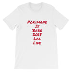 2018 Pokimane Short-Sleeve Unisex T-Shirt
