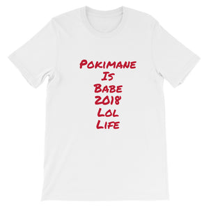 2018 Pokimane Short-Sleeve Unisex T-Shirt