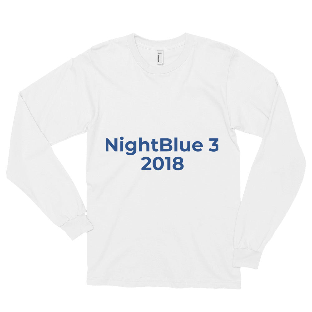 Nightblue 3 Long sleeve t-shirt (unisex)