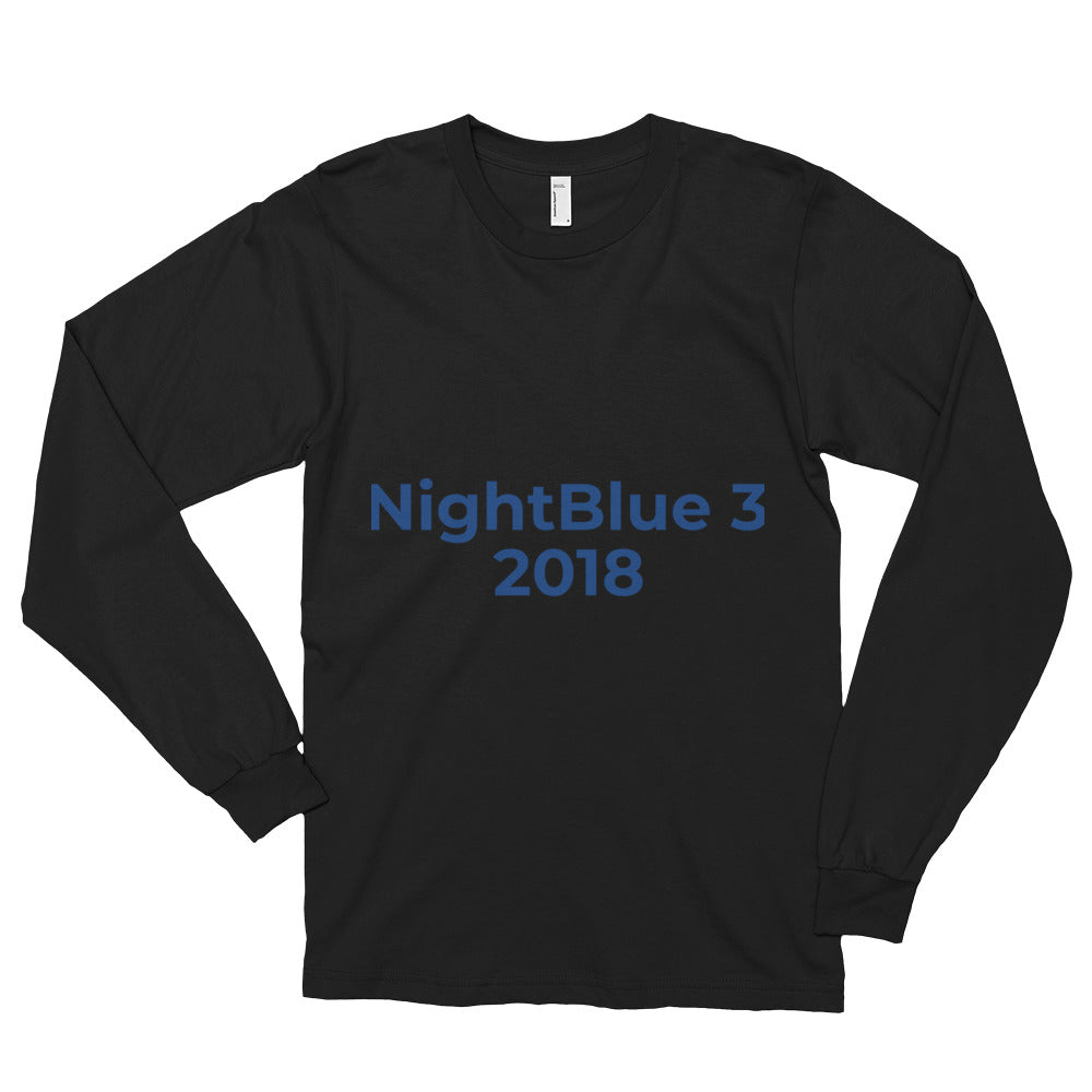 Nightblue 3 Long sleeve t-shirt (unisex)