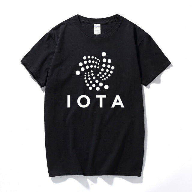 Classic Iota Crypto Coin Currency Store F Blockchain Distressed Team Tshirt