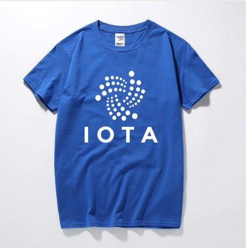 Classic Iota Crypto Coin Currency Store F Blockchain Distressed Team Tshirt