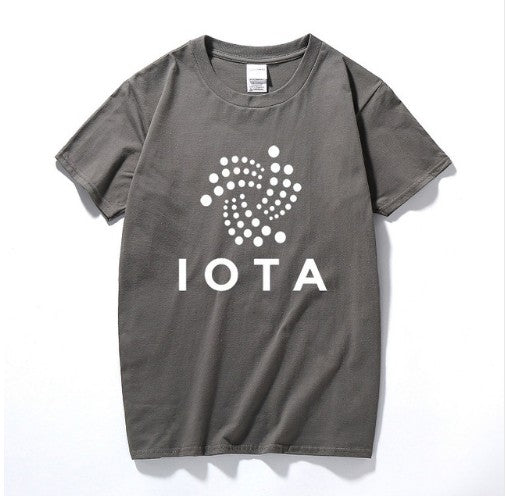 Classic Iota Crypto Coin Currency Store F Blockchain Distressed Team Tshirt