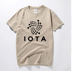 Classic Iota Crypto Coin Currency Store F Blockchain Distressed Team Tshirt
