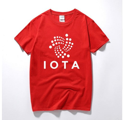 Classic Iota Crypto Coin Currency Store F Blockchain Distressed Team Tshirt