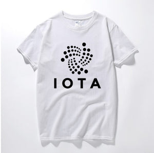 Classic Iota Crypto Coin Currency Store F Blockchain Distressed Team Tshirt