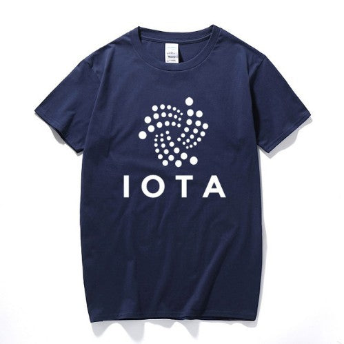 Classic Iota Crypto Coin Currency Store F Blockchain Distressed Team Tshirt