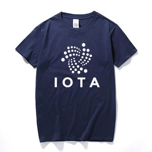 Classic Iota Crypto Coin Currency Store F Blockchain Distressed Team Tshirt
