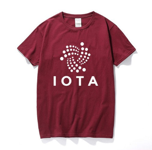 Classic Iota Crypto Coin Currency Store F Blockchain Distressed Team Tshirt