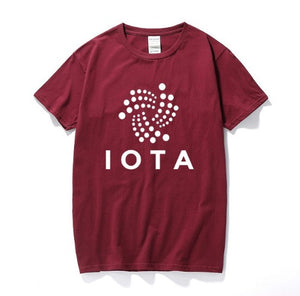 Classic Iota Crypto Coin Currency Store F Blockchain Distressed Team Tshirt