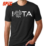 Vintage T Shirt IOTA Blockchain  T-Shirt Man