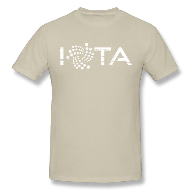 Vintage T Shirt IOTA Blockchain  T-Shirt Man
