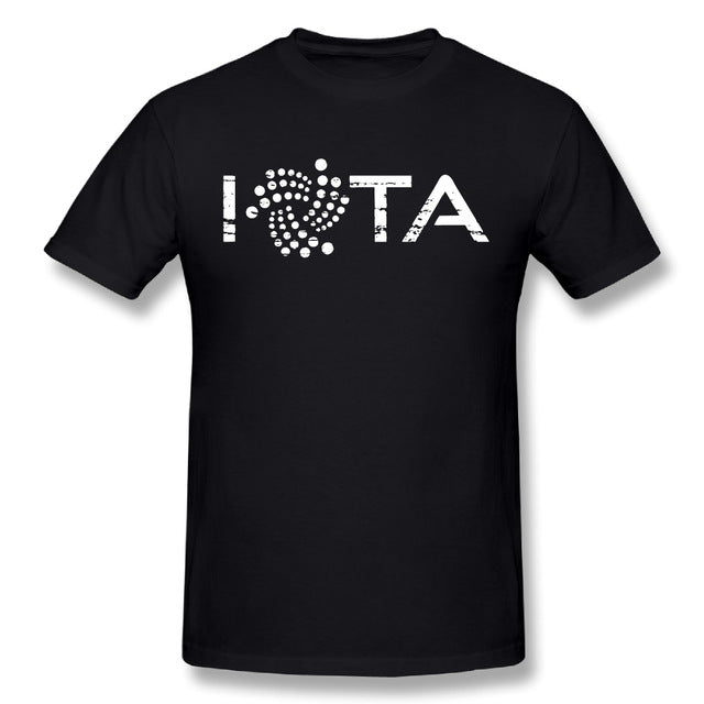 Vintage T Shirt IOTA Blockchain  T-Shirt Man