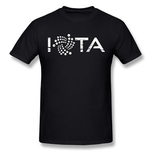 Vintage T Shirt IOTA Blockchain  T-Shirt Man