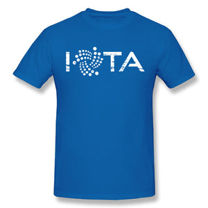 Vintage T Shirt IOTA Blockchain  T-Shirt Man