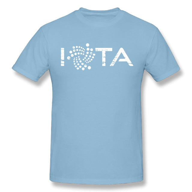 Vintage T Shirt IOTA Blockchain  T-Shirt Man