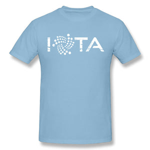 Vintage T Shirt IOTA Blockchain  T-Shirt Man
