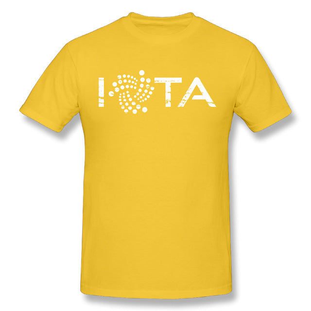 Vintage T Shirt IOTA Blockchain  T-Shirt Man