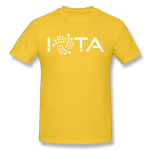 Vintage T Shirt IOTA Blockchain  T-Shirt Man