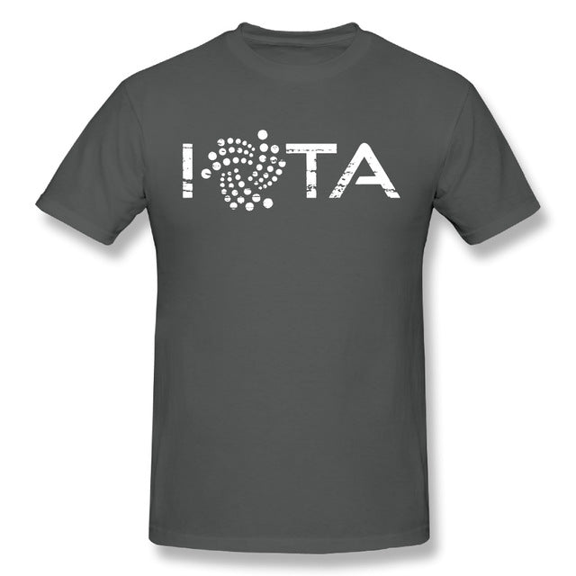 Vintage T Shirt IOTA Blockchain  T-Shirt Man