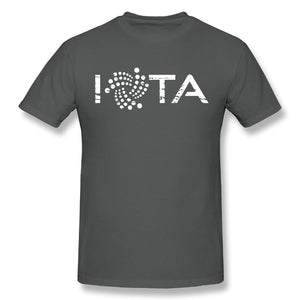 Vintage T Shirt IOTA Blockchain  T-Shirt Man