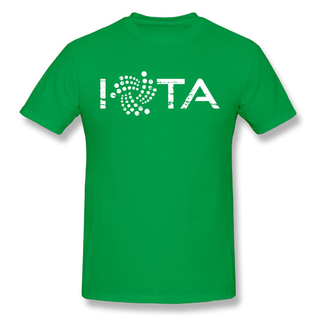 Vintage T Shirt IOTA Blockchain  T-Shirt Man