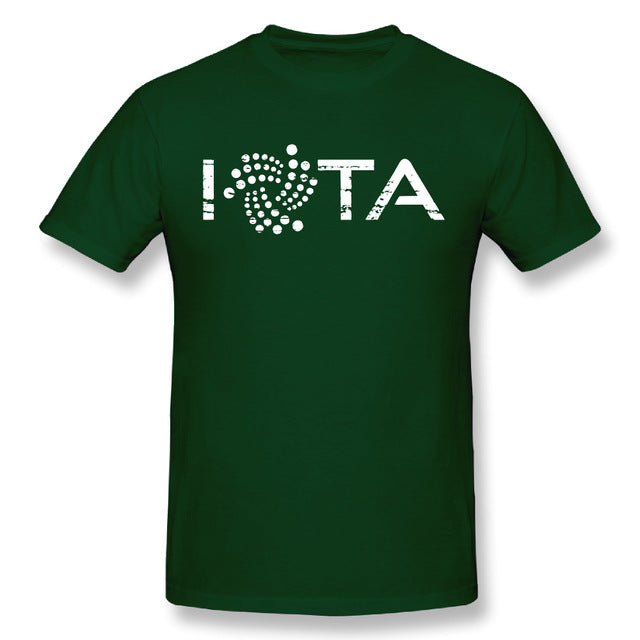 Vintage T Shirt IOTA Blockchain  T-Shirt Man