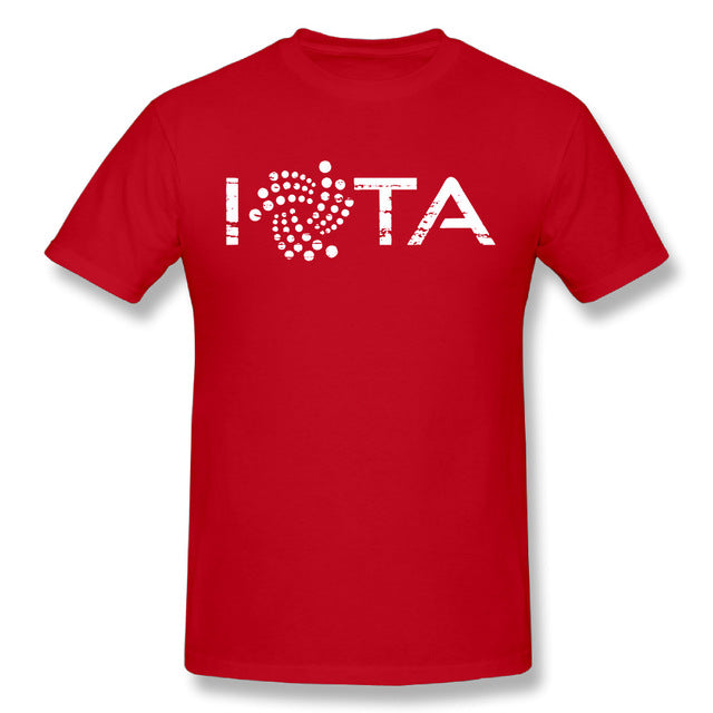 Vintage T Shirt IOTA Blockchain  T-Shirt Man