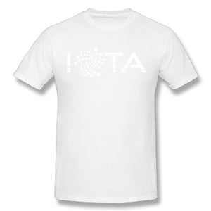 Vintage T Shirt IOTA Blockchain  T-Shirt Man