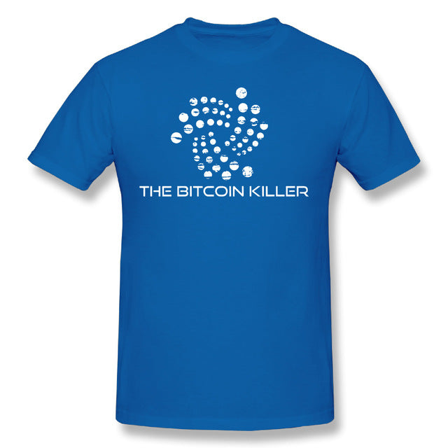 Vintage IOTA Blockchain Project The Bitcoin Killer Plain T-Shirts