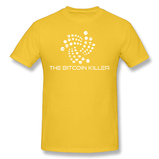 Vintage IOTA Blockchain Project The Bitcoin Killer Plain T-Shirts