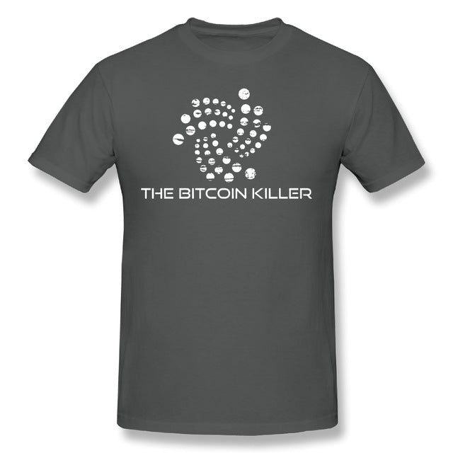 Vintage IOTA Blockchain Project The Bitcoin Killer Plain T-Shirts