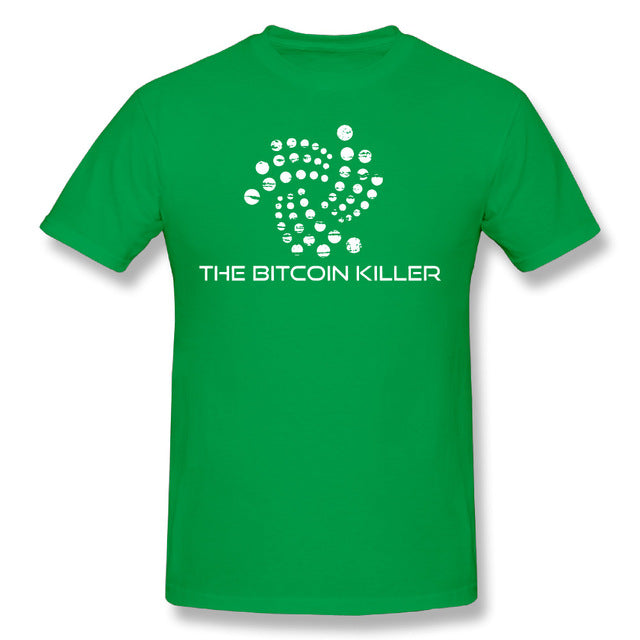 Vintage IOTA Blockchain Project The Bitcoin Killer Plain T-Shirts