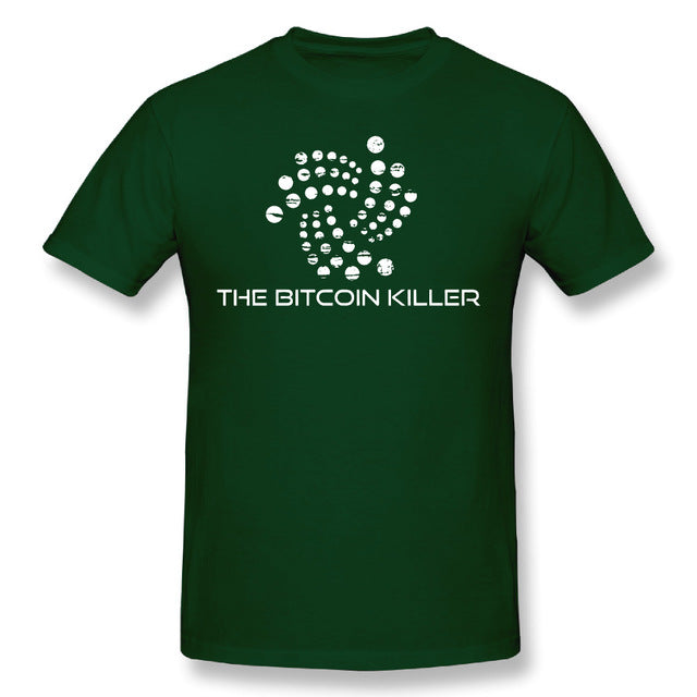 Vintage IOTA Blockchain Project The Bitcoin Killer Plain T-Shirts