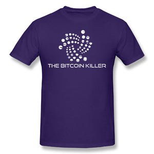 Vintage IOTA Blockchain Project The Bitcoin Killer Plain T-Shirts