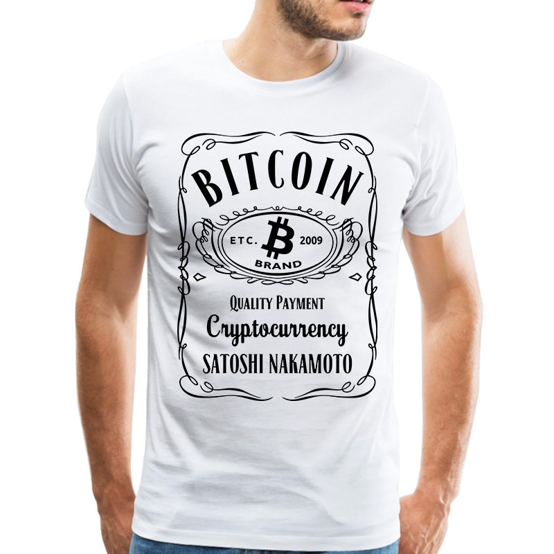 Cool Vintage Bitcoin Shirt