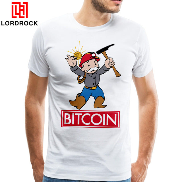 Cool Vintage Bitcoin Shirt