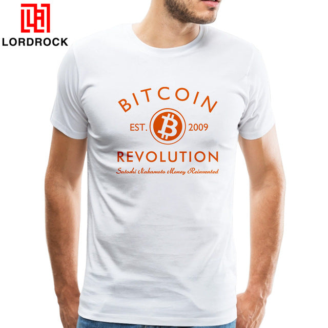 Cool Vintage Bitcoin Shirt