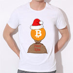 Men's Pocket Bitcoin Santa T-shirts
