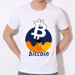 Men's Pocket Bitcoin Rocket T-shirts