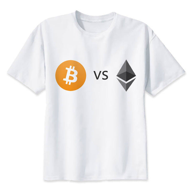 Men's Pocket Bitcoin vs ETH T-shirts