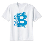 Men's Pocket Bitcoin Block chain T-shirts