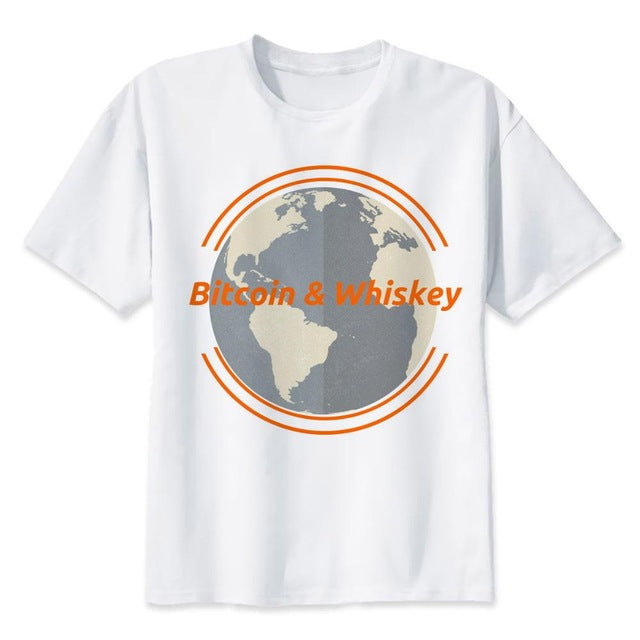 Whiskey & Bitcoin  T-shirts
