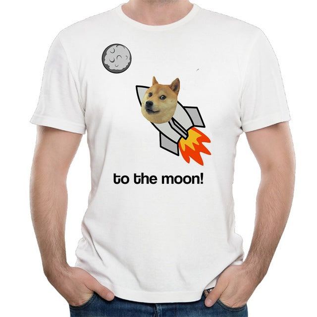 To the moon t-shirt