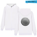 Electroneum Hoodie Zipper Blockchain  Sweatshirt