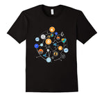 Cryptocurrency T-shirt. Ethereum, Bitcoin, Litecoin