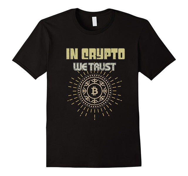 In Crypto We Trust T-Shirt 2018